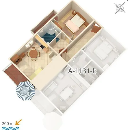 Marusici 1131c Apartament *